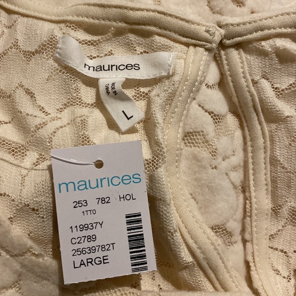 Sz S & L Lace Balloon Sleeve - Picture 15 of 15